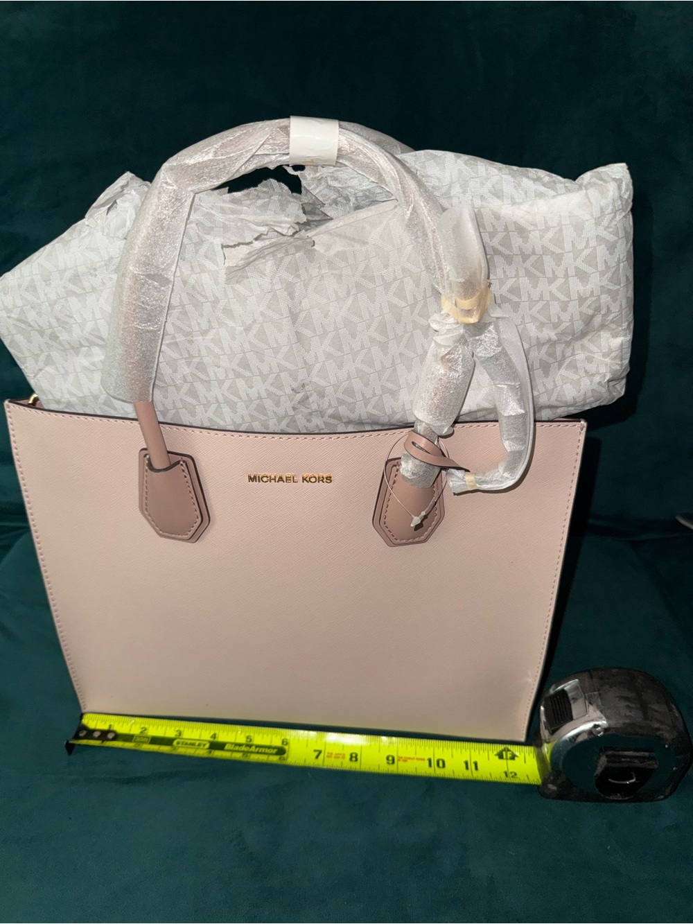 Michael Kors Mercer Pink Saffiano Leather Tote